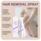 Silky and Smooth - Spray on Hair Removal Mousse.  Gentle formula.  Works on face, legs, arms, underarms, back & bikini line