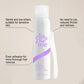 Silky and Smooth - Spray on Hair Removal Mousse.  Gentle formula.  Works on face, legs, arms, underarms, back & bikini line